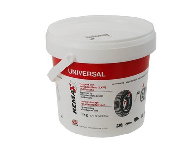 TipTop REMAXX Reifenmontierpaste Montagepaste Fahrrad,Auto,Motorrad 1KG Eimer