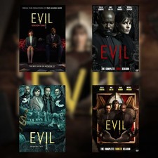 Evil TV Series DVD Full Season 1 2 3 4 Horror Mystery Full HD All Region Free