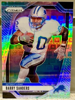 JERSEY NUMBER MATCH! 2024 Prizm Pandora Barry Sanders 20/400! LIONS!