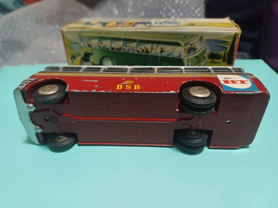 Autobus Bus Volvo Scania DSB Made In Denmark Tekno Original Box No Old Cars  - Immagine 4 di 4