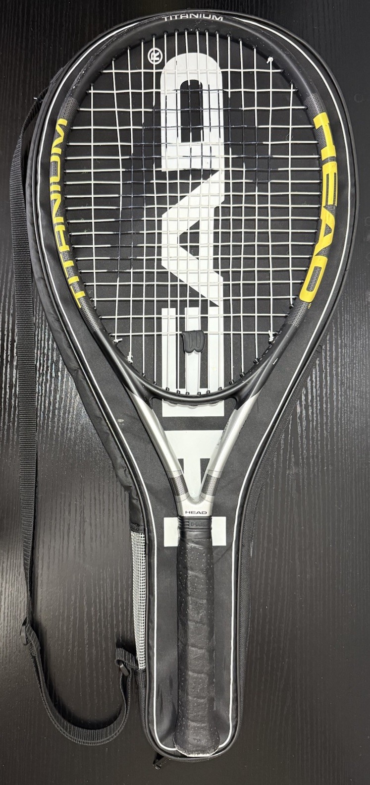 HEAD Ti.S1 Pro Titanium Tennis Racquet 4 1/4 Grip Oversize 107 Sq In w/Cover