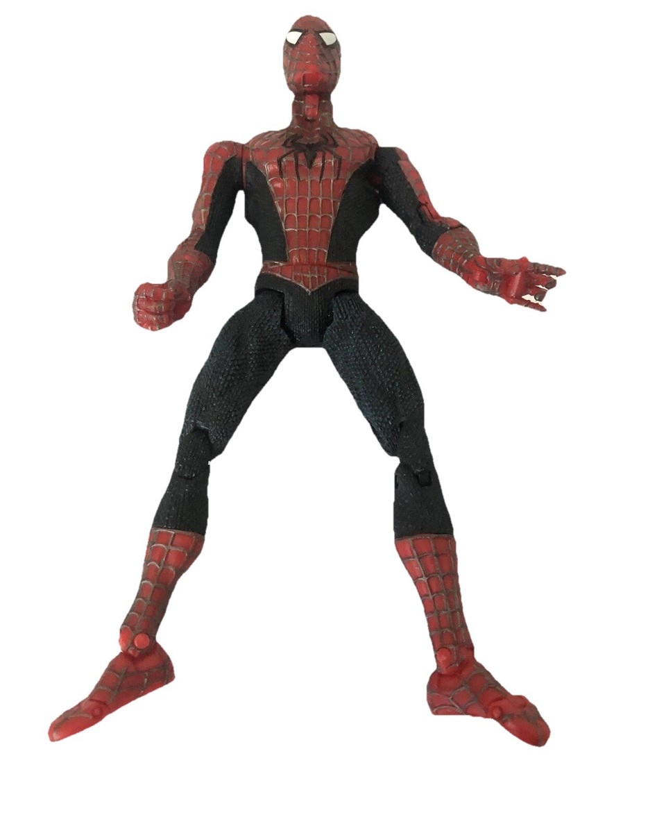 Toybiz Marvel Spider-Man 2 Twist And Shoot SpiderMan Tobey