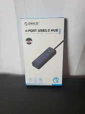 O-Orico Slim 4 Port USB Hub, Indicator light, USB Protective Jacket, 1m Cable