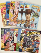 Lot of 13 bendon Jumbo Coloring Books Disney Marvel Sonic Princess Toy Story
