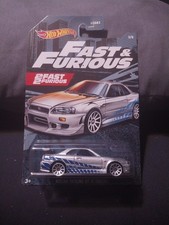 HOT WHEELS | PAUL WALKER | 3/5 NISSAN SKYLINE GT-R (R34) | 2 FAST 2 FURIOUS