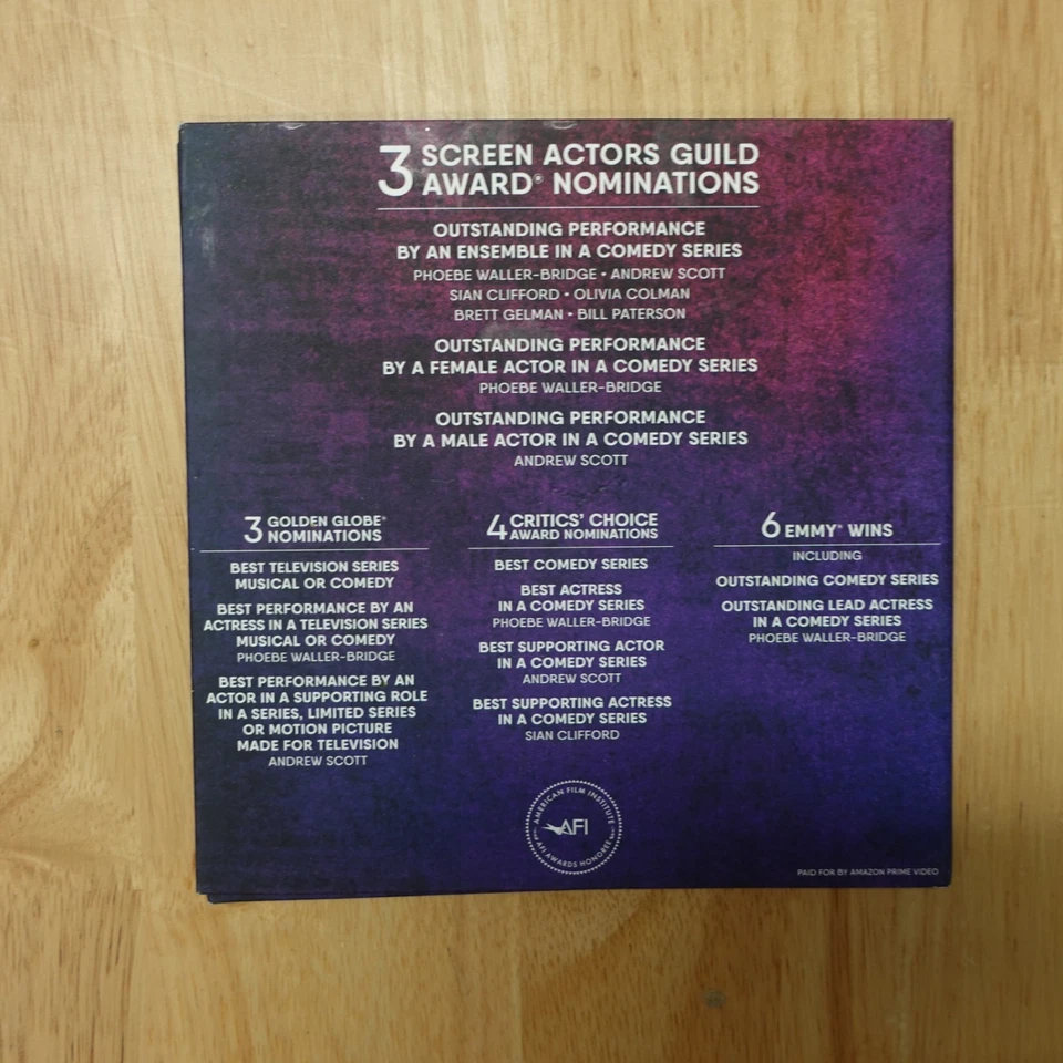 Amazon Priime Video FLEABAG Season 2 EMMY FYC DVD For Your Consideration Promo - Image 3 of 3