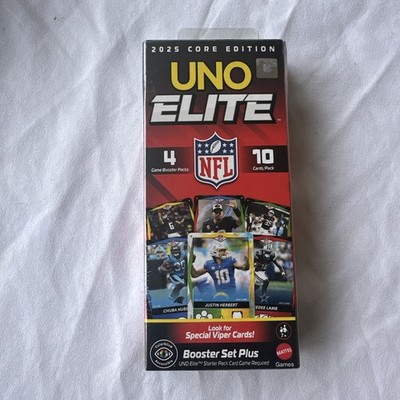 UNO Elite NFL 2025 Core Edition Booster Set Plus - New D