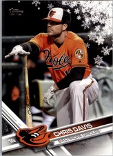 2017 Topps Walmart Holiday Snowflake #HMW180 Chris Davis - BB