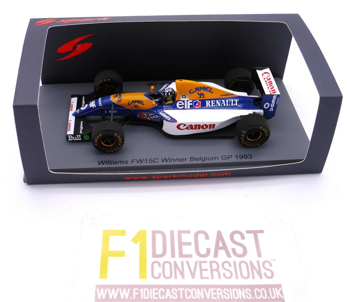 Williams 1:43 Diecast Racing Cars 1993 Vehicle Year for sale | eBay