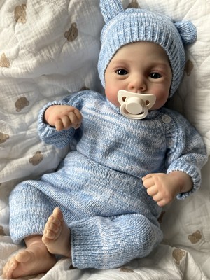 Realistische Baby Newborn Puppe lebensecht - Spielzeug