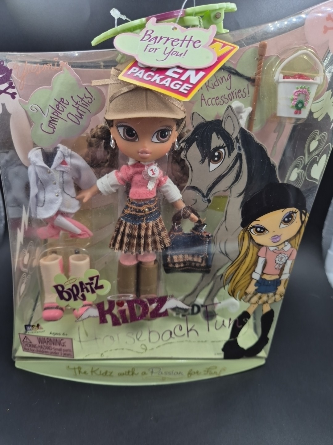Girlz Girl Bratz Kidz Kid Horseback Fun Yasmin Doll Accessor