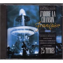 CD J'adore la chanson Française Vol. 1