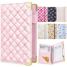 Server Book, Waitress Book with Zipper Pocket, Cute Server Books for Waitress wi