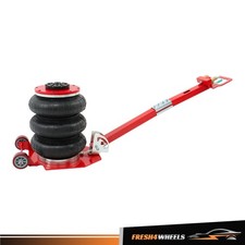 New Triple Bag Jack 3 Ton Adjustable Handle Pneumatic Air Jack For SUV Car Lift