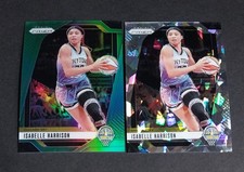 ISABELLE HARRISON 2024 Panini Prizm WNBA Basketball Card Holo Green Ice #6 Sky