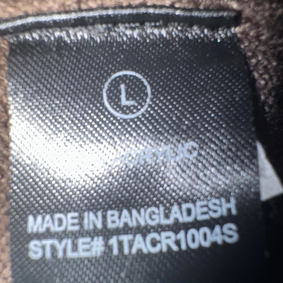 Suéter Pullover Cuello Alto Hombre DeAngelo Manga Larga Chocolate Talla Grande Foto 4 de 4