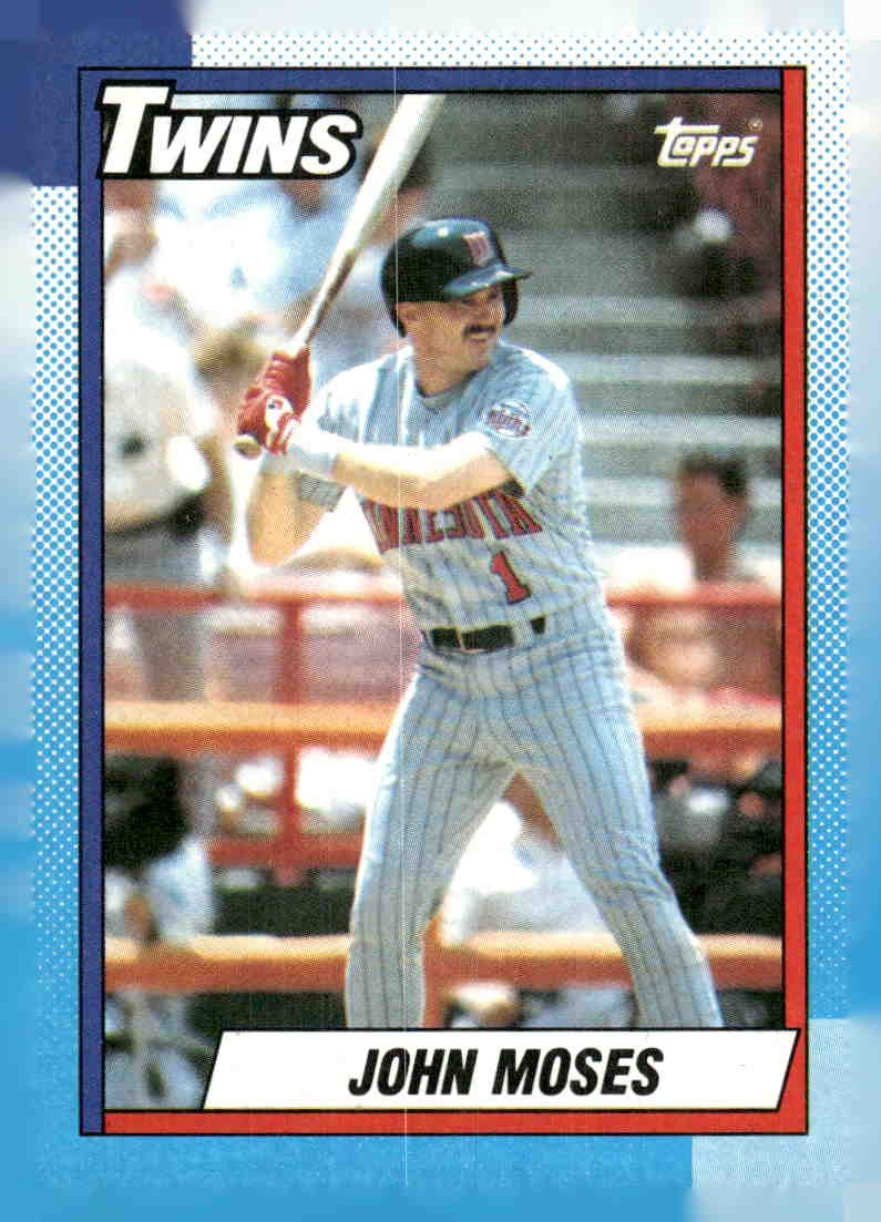 1990 Topps #653 John Moses