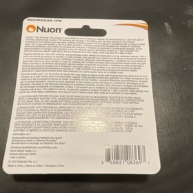 Nuon CR223A Lithium Battery 6V NUCR223A-1PK Single Use 2030 Expiration Camera