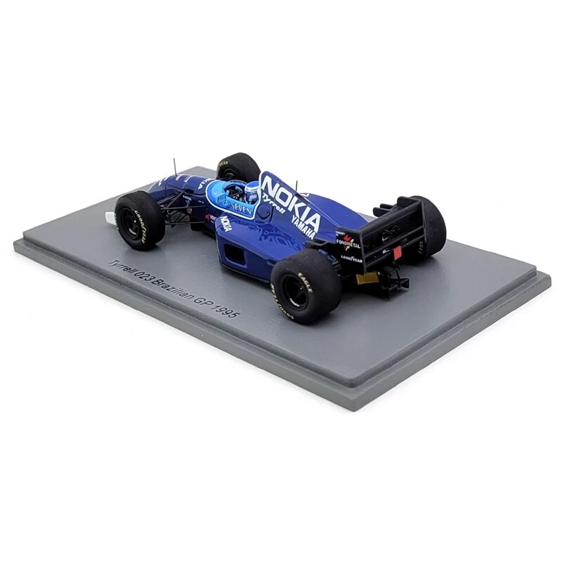 1995 Mika Salo Tyrrell 023 GP del Brasile - 1/43 Spark Models - Immagine 2 di 3