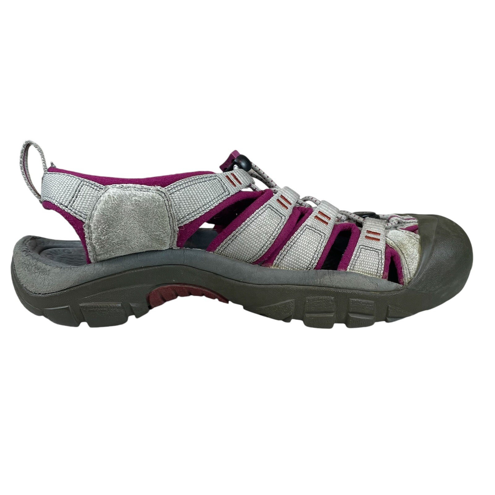 KEEN Whisper Sandali da trekking donna 7 grigio magenta con coulisse impermeabili