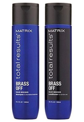 Matrix Total Results Brass Off Shampoo & Conditioner 10.1 oz Duo  
