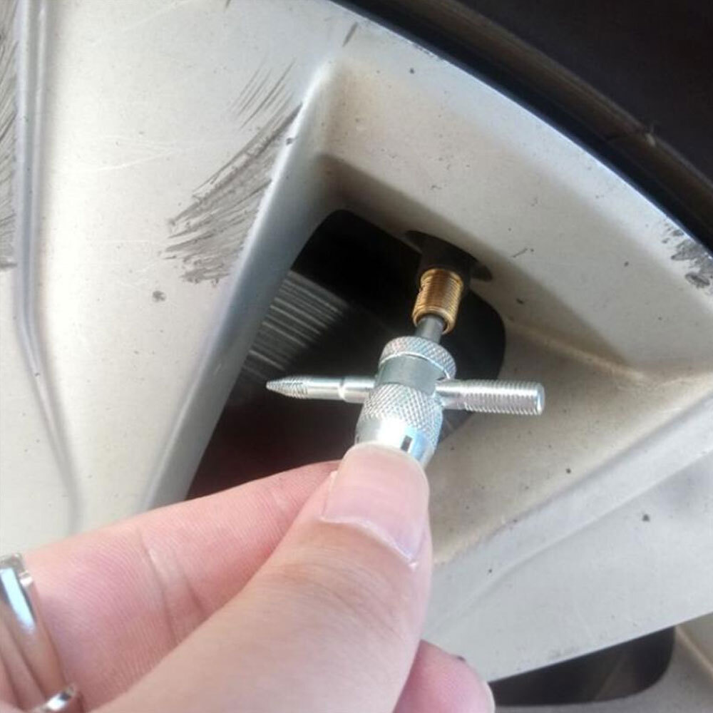 33Pcs Car Tyre Valve Repair Tool Tire Valve Stem Puller Tools Set for