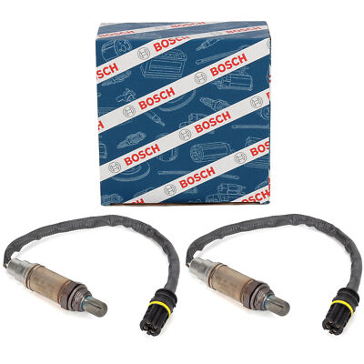 2x BOSCH VOR Kat Lambdasonde für BMW E39 535i 540i E38 735-750i E31 840Ci M62