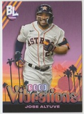 2024 Topps Big League Good Vibrations #GV-9 Jose Altuve - Houston Astros