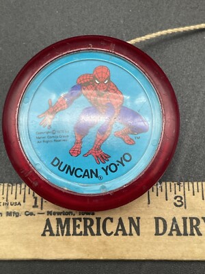 Vintage 1978 Marvel Comics Duncan Yo-Yo The Amazing Spider-Man