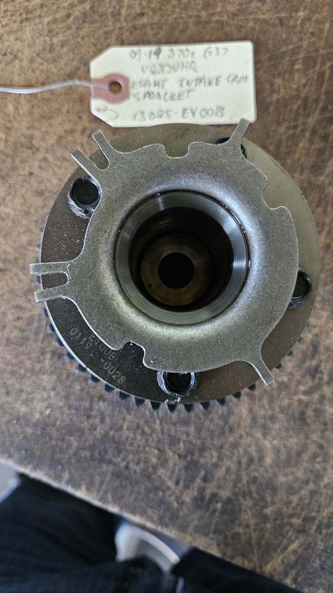 09-19 Nissan 370z Infiniti G37 VQ37 Left Intake Cam Sprocket