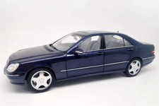 for NOREV for Mercedes for Benz for S55 for AMG 2000 car Metal Blue 1:18 Model