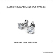 025-carat-g-color-vs2-clarity-genuine-diamond-stud-earrings-in-14k-gold
