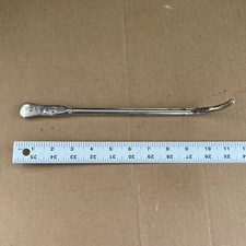 Vintage Stainless HANDLE 11" Shoe Horn Silver AM 19, ENG 17, FR 29