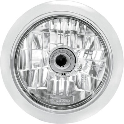 PERFORMANCE MACHINE PM HEADLIGHT VISION SERIES CLEAN 5 3/4 NEW 0207-2004CLE-CH