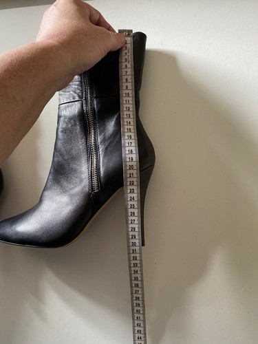 Jo Mercer Diamond Black Smooth Leather Boots Size 8 RRP $219.95 - Picture 5 of 12