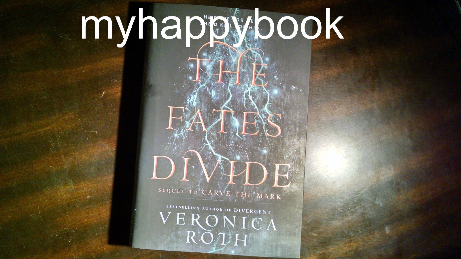 SIGNED The Fates Divide Carve the Mark Bk. 2 by Veronica Roth, new ...