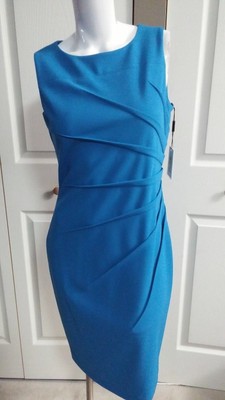 calvin klein sunburst sheath dress