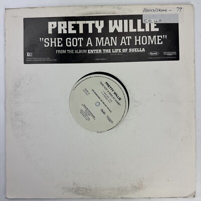 Pretty Willie She Got A Man At Home 12'' LP Record Album Vinyl