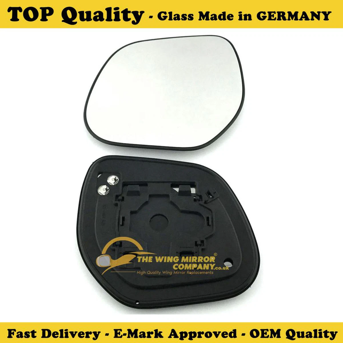 Fits MITSUBISHI ASX 2010 2013 LHS Wing Mirror Glass With Heated