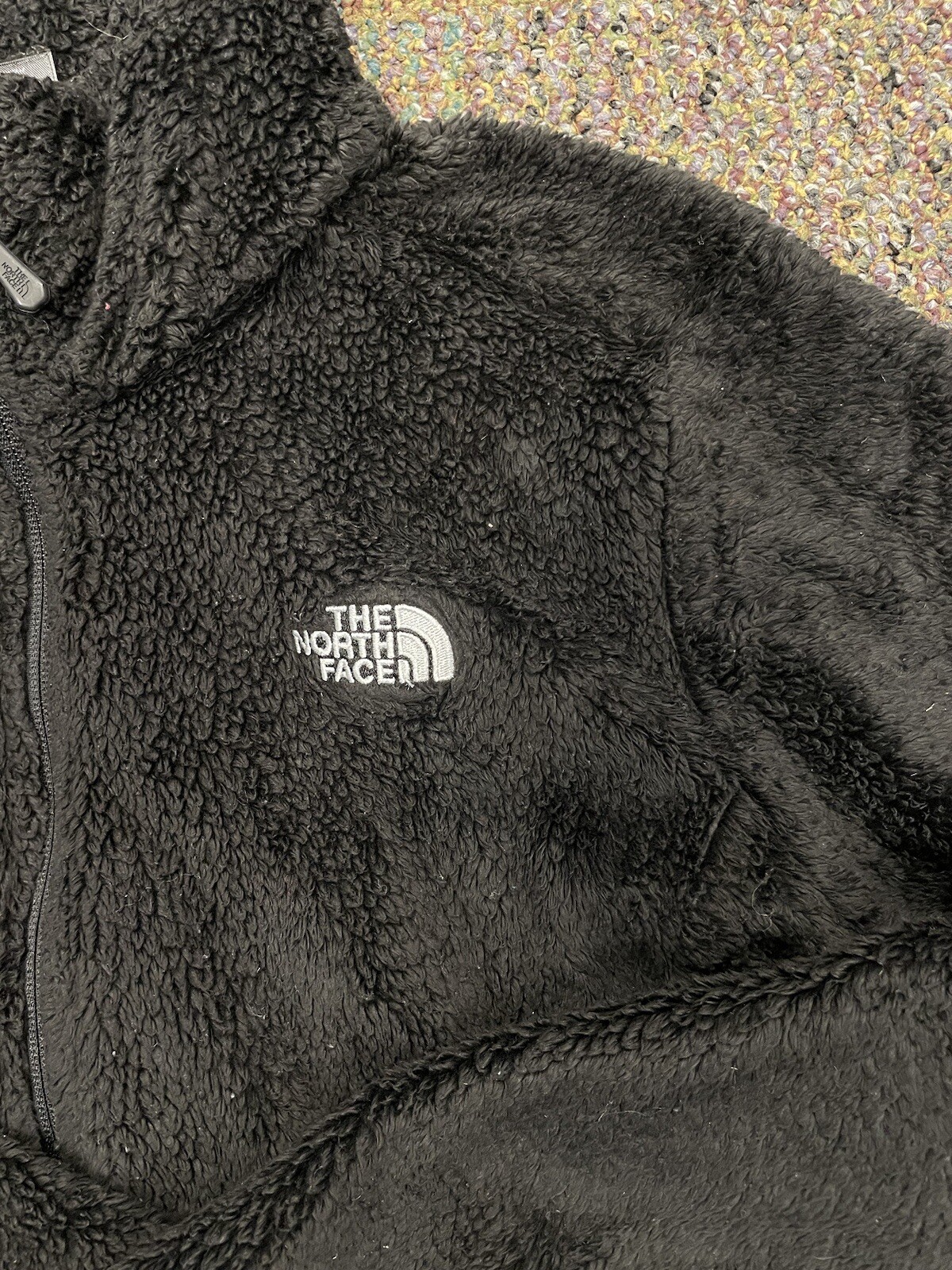 The North Face Osito Women Size L Black Full Zip Outdoor Travel Hiking