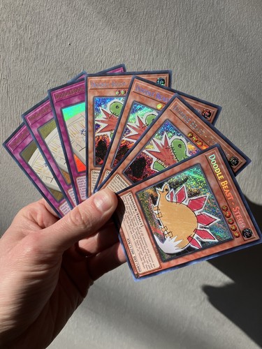 Yugioh Doodle Beast Tyranno / Stego BLCR-En033 7 Card Deck Core Secret