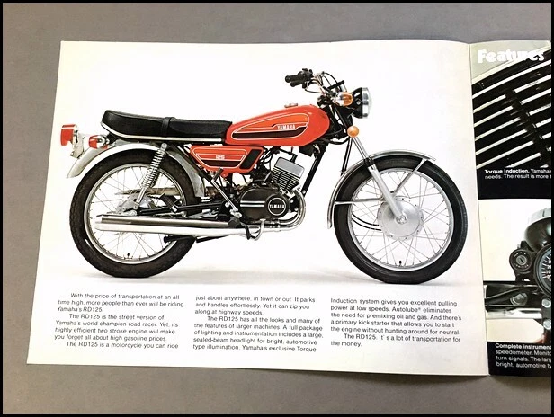 Yamaha rd 125 2024 for sale ebay