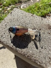 Custom Painted 75mm Plopper Style Light N Juicy Bluegill