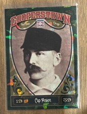 Cap Anson - 2013 Panini Cooperstown Green Crystal Shard #11   Cubs   HOF    E451
