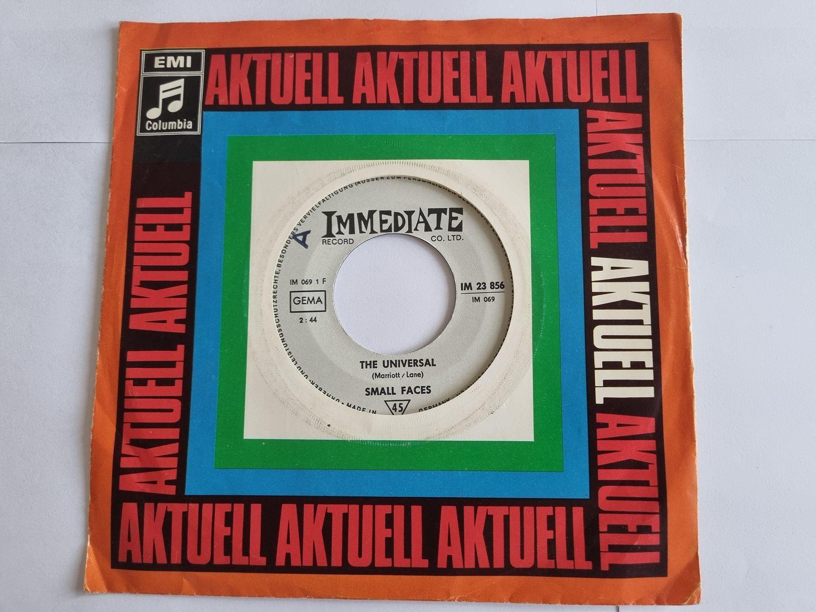 7"" Single Small Faces - The universal Vinyl Germany