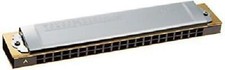 TOMBO No.1521 A Key TOMBO BAND DELUXE Tremolo Harmonica 21 holes from Japan