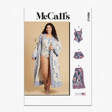 SewSimple Women's Bodysuit, Robe, Shorts & Pants Kit - M8412, Plus Sizes 20W-28W