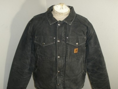 Mens L Carhartt Berwick Jacket Fleece 