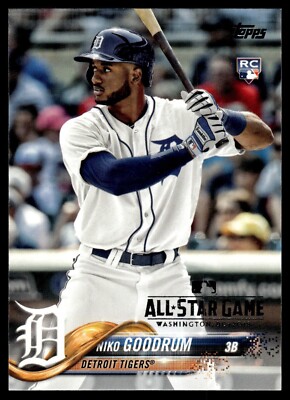 2018 Topps - Niko Goodrum #639 (RC) Tigers All Star Game Stamp SP