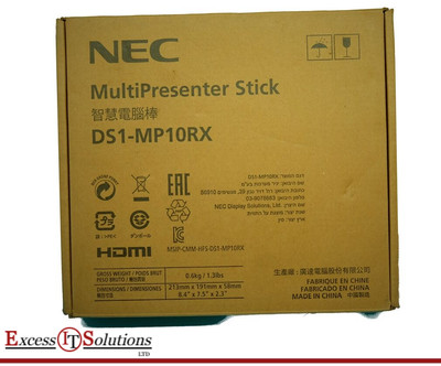 NEC DS1-MP10RX MultiPresenter Stick Wireless HDMI Präsentationsgerät